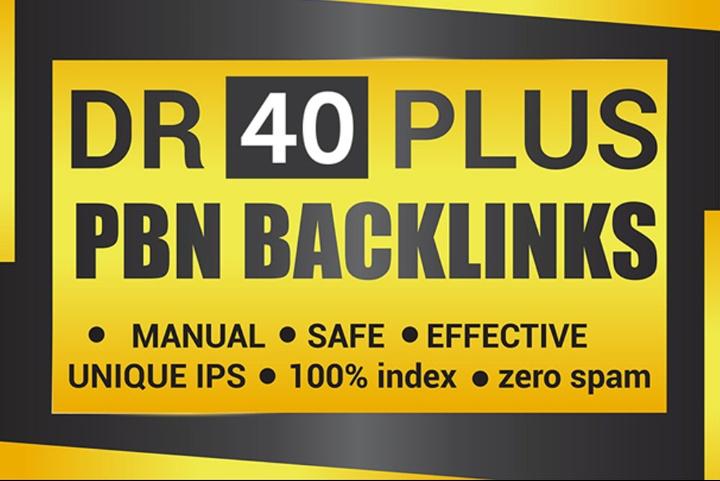 Build 10 High Quality Dofollow DR 40+ to 60 Casino, JudiPoker, Gambling High Quality PBN Backlinks