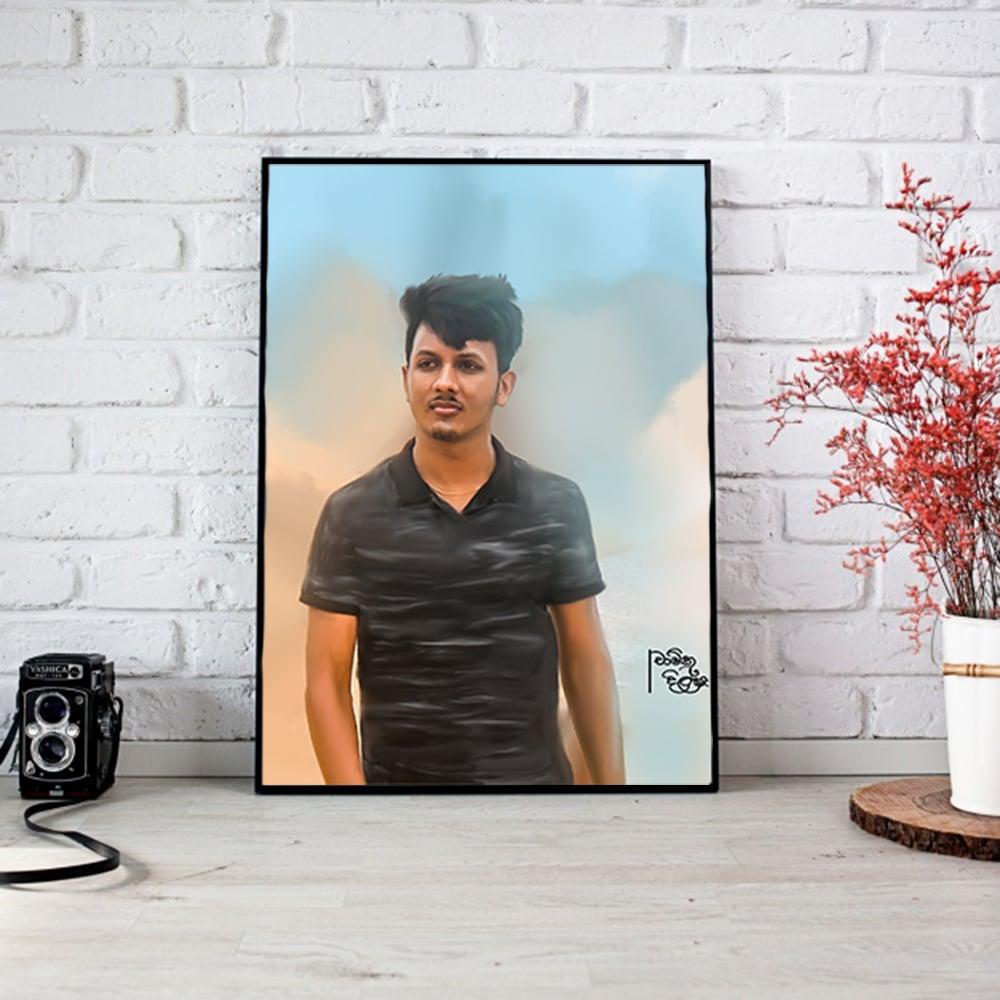 I will turn your photo into digital oil painting