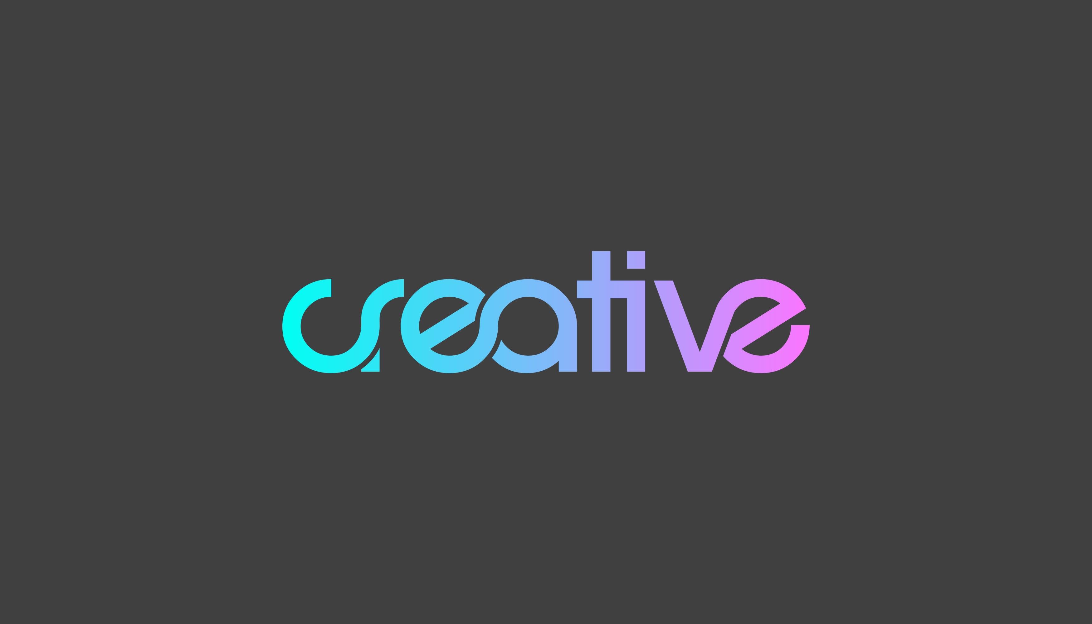 I will design a creative connected text logo 24hrs