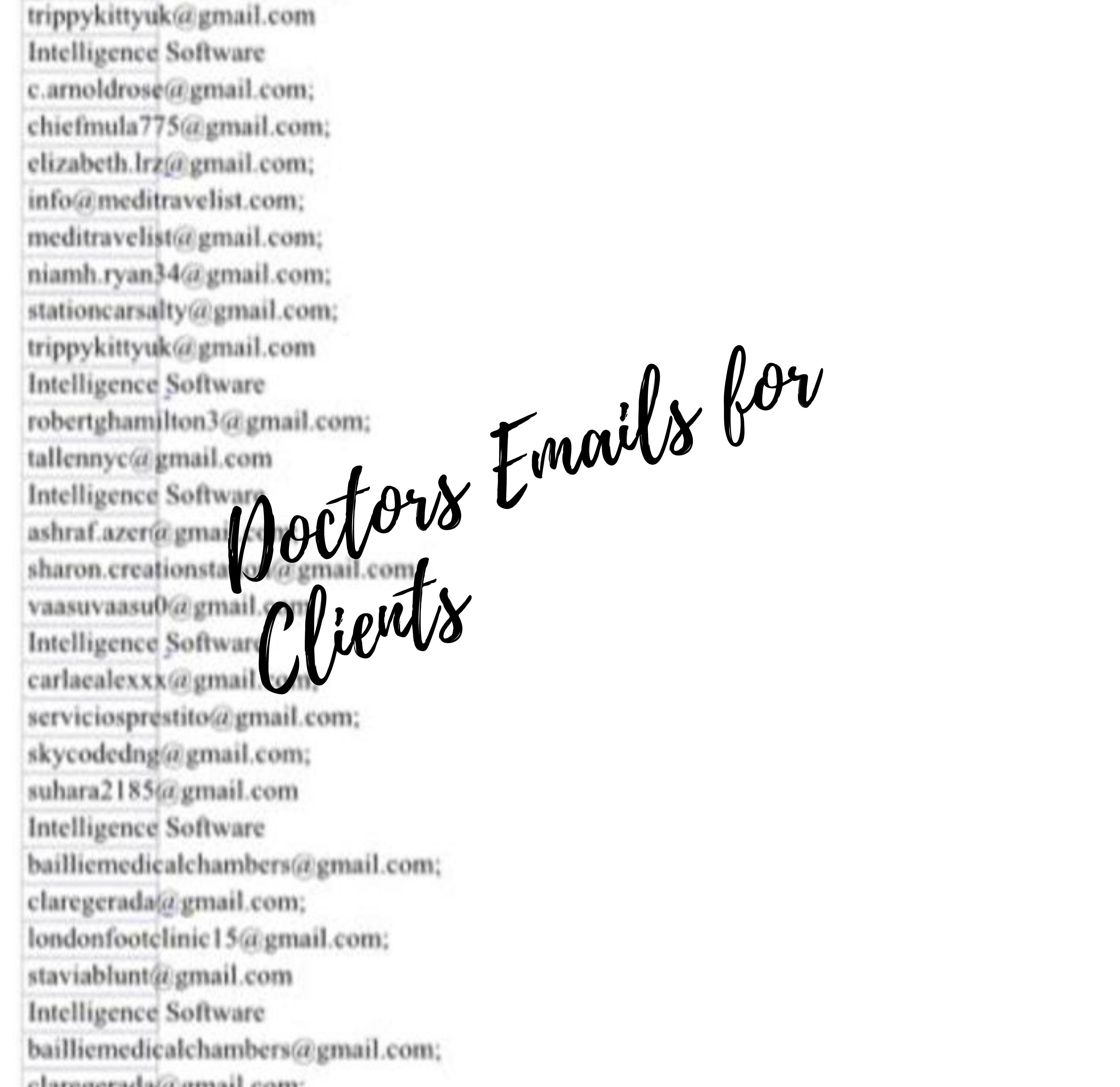 I will collect and provide 1500 niche targeted emails list