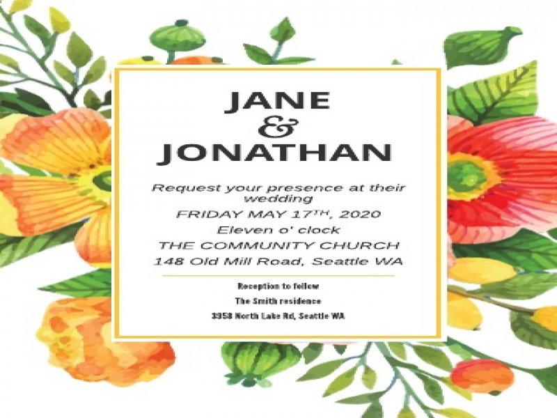  I Will Design Beautiful wedding cards and invitation cards for you 