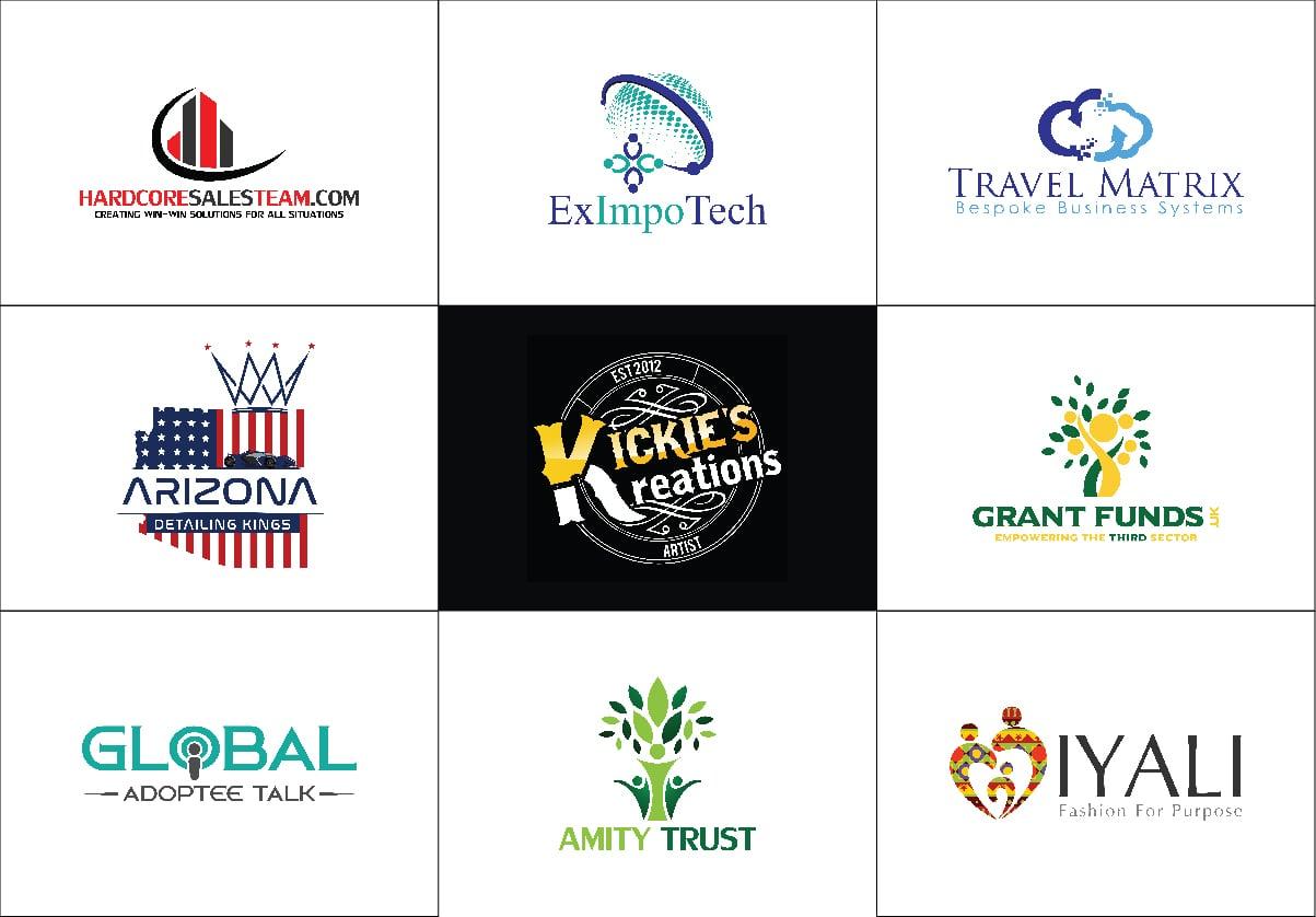 Do professional logo design +Unlimited revisons+Favicon+Artwork 