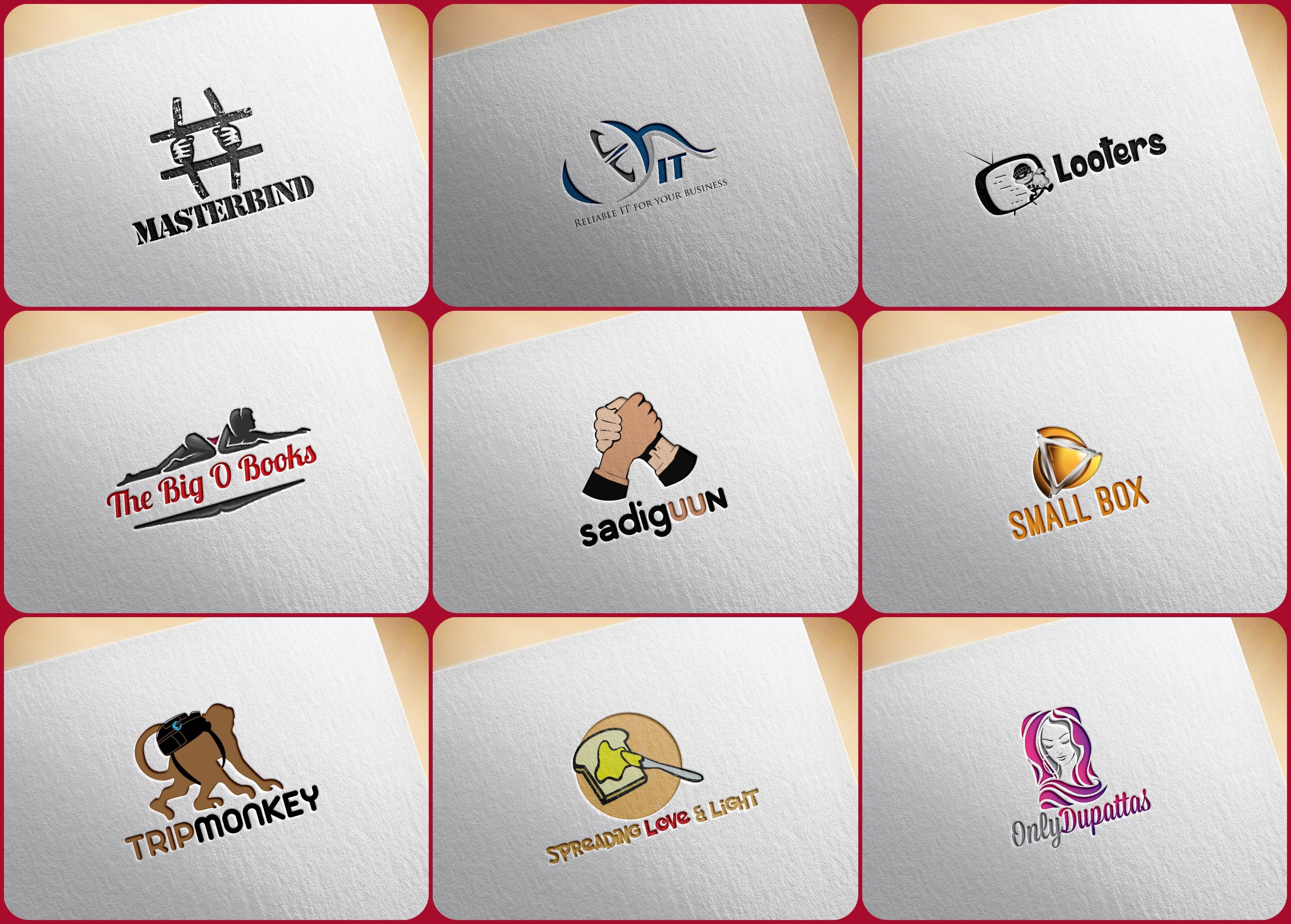 Do professional logo design +Unlimited revisons+Favicon+Artwork 