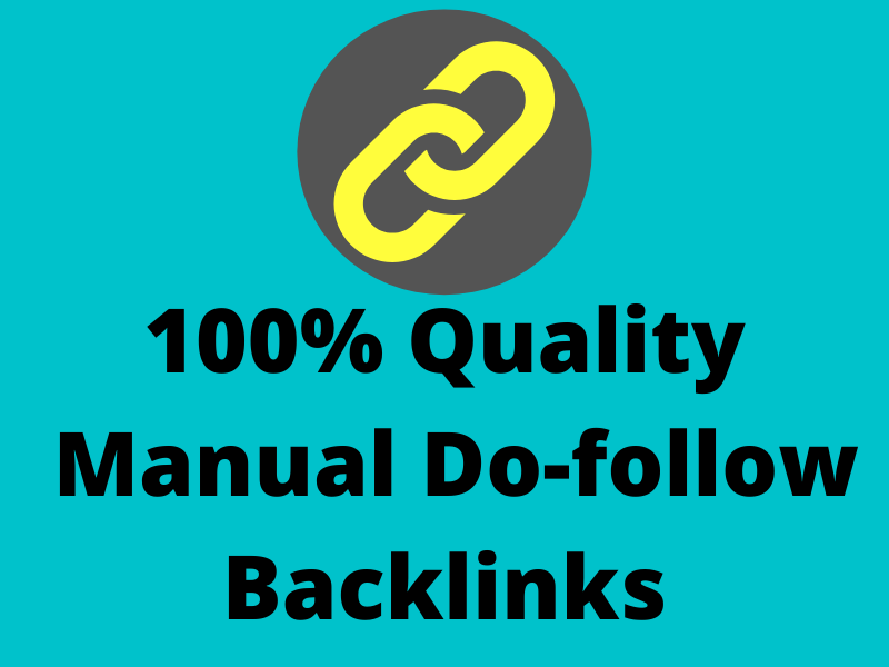 I will build 12 high quality 100 percent manual Do-follow backlinks for top ranking 