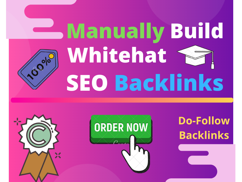 Land your website on Google 1st page with dofollow 70 backlinks manually