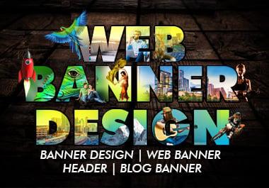 web banner, header, slider or fb cover