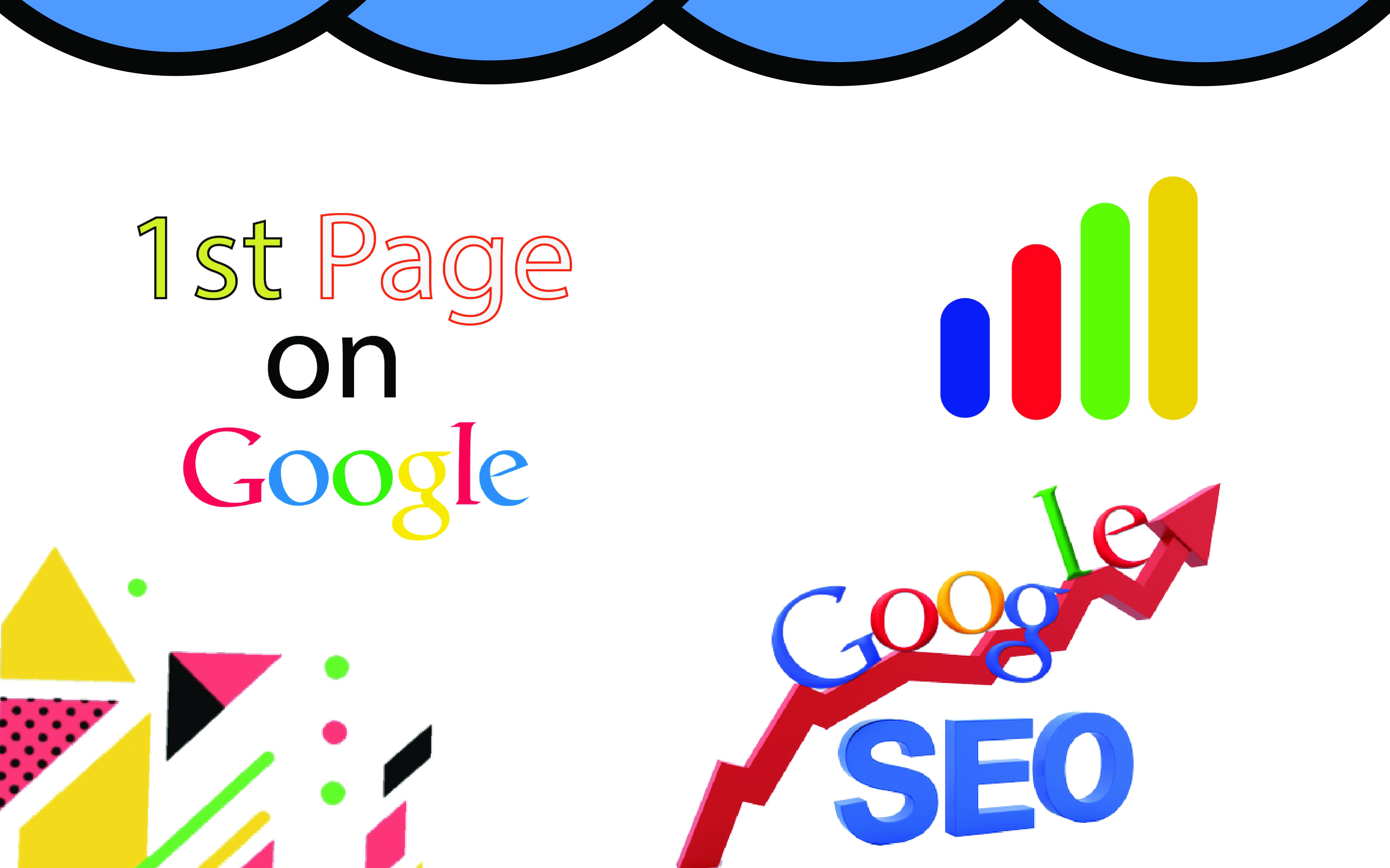 I will do full SEO to rank your website on google 1st page by one keyword