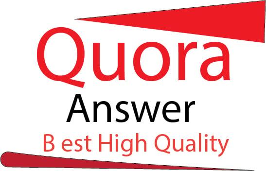 5 High Quality Quora Answer with keyword & URL