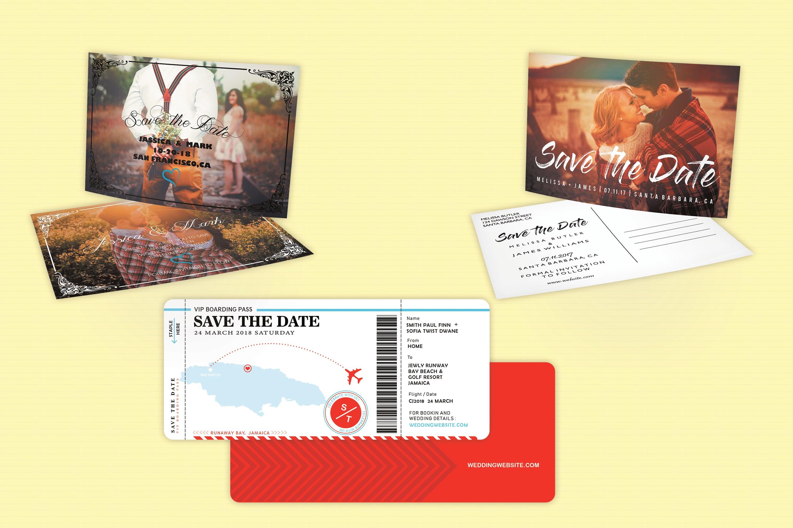 I will create save the date card