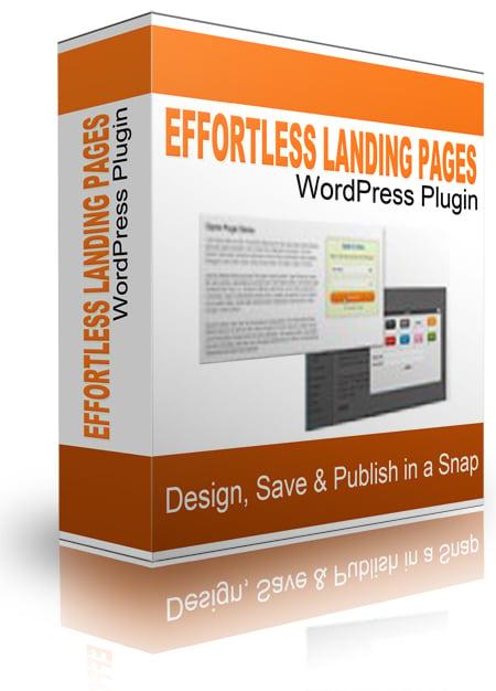 Effortless Landing pages WoedPress Plugin