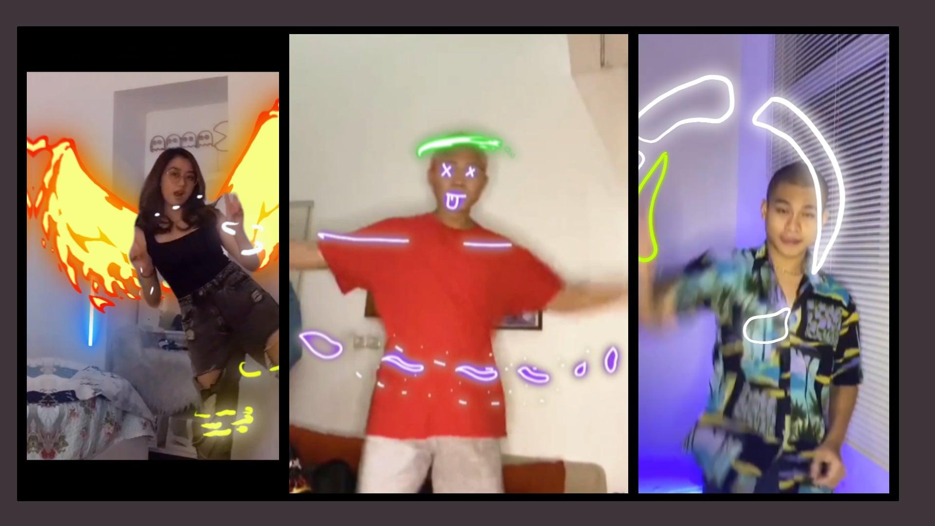 I will make incridible scribble glow effect to your video