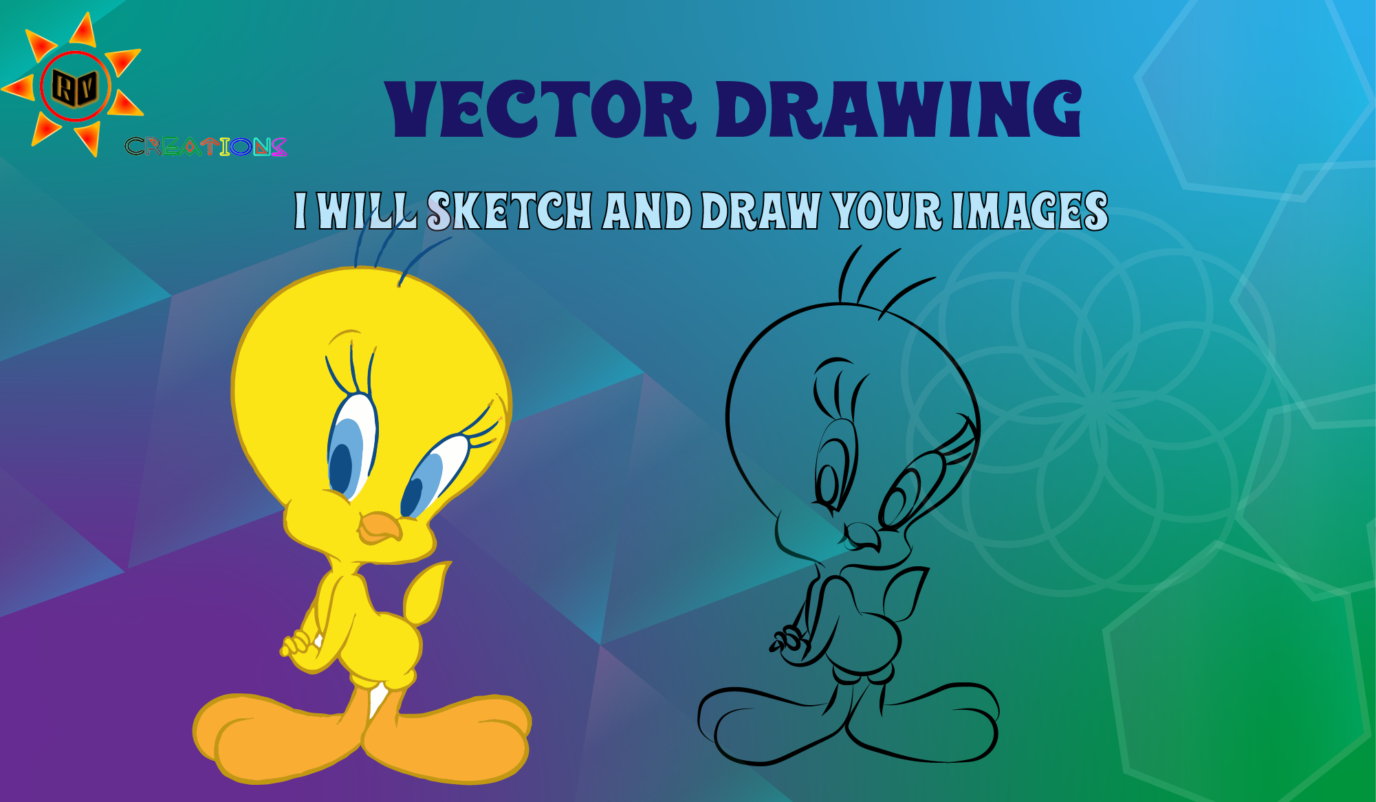 I will vectorize your raster images into traced,recolored,sketched vector files