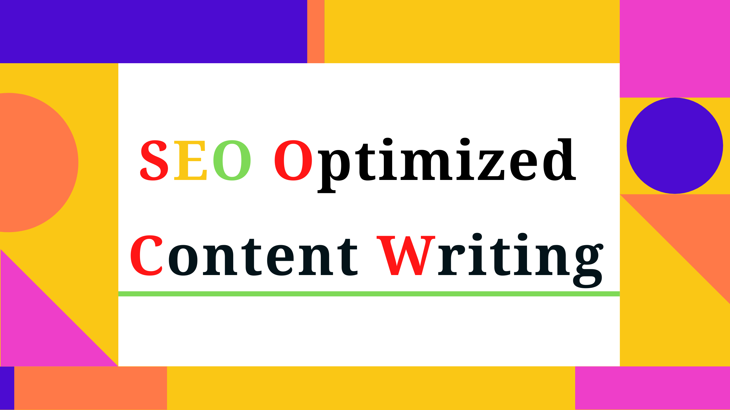 Write an engaging and unique SEO article on any topic