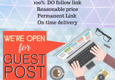 Write and Publish 10 Guest Post Rank Booster rank fast permanent backlink contextual Link building 