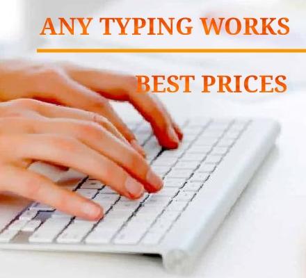 I will do accurate extra fast typing job