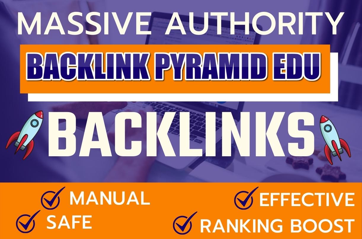  Rank On GOOGLE by massive authority EDU Backlink PYRAMID NEW METHOD