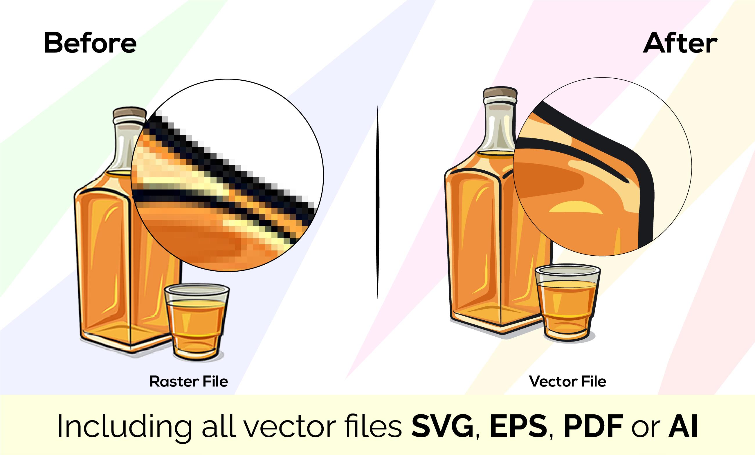 I'll do Vector Tracing, Redraw, hand drawing sketch to vector in 12 hours