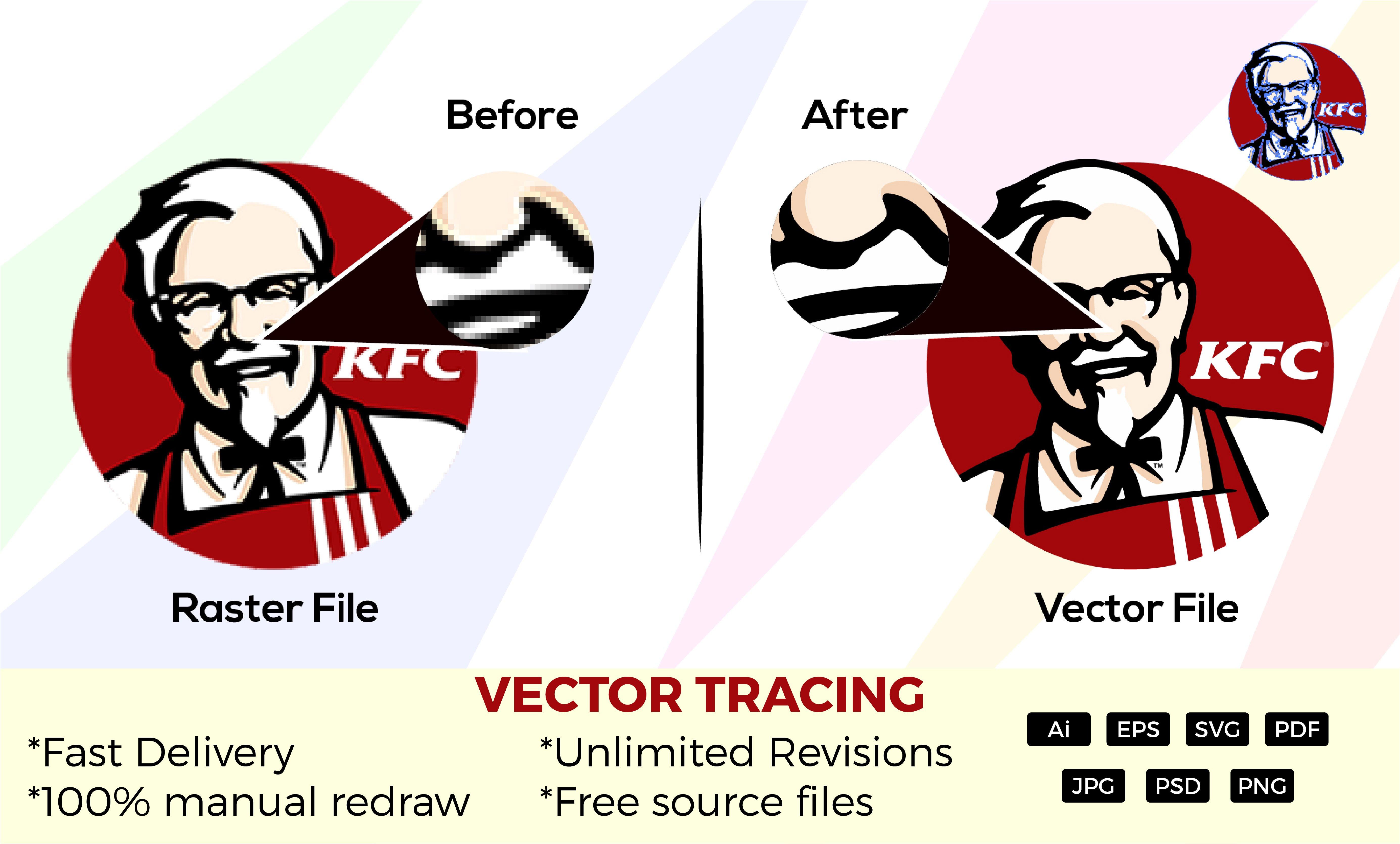 I'll do Vector Tracing, Redraw, hand drawing sketch to vector in 12 hours