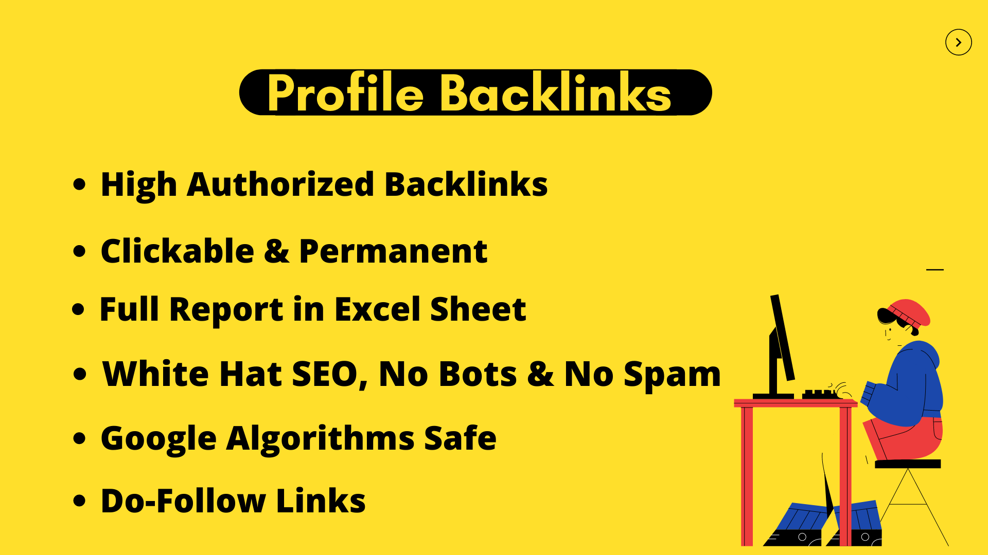 I will do 50 High Domain Authority do follow SEO Profile backlinks