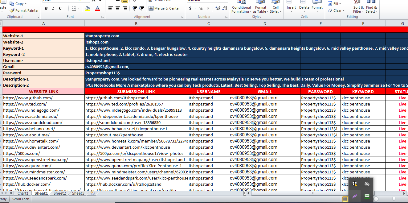 Manually 250 TOP BRAND High DA 100 to 65 Powerful Profile Backlinks, PR, PA, for google ranking