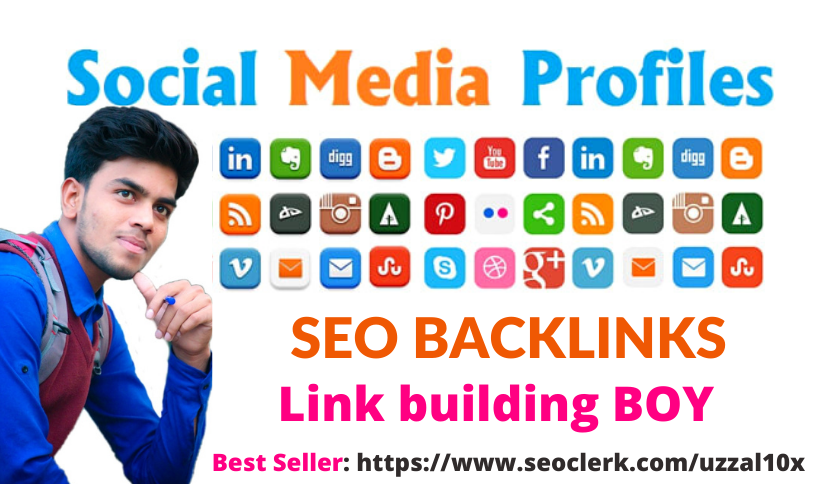 Social media profile,Profiles SEO backlinks