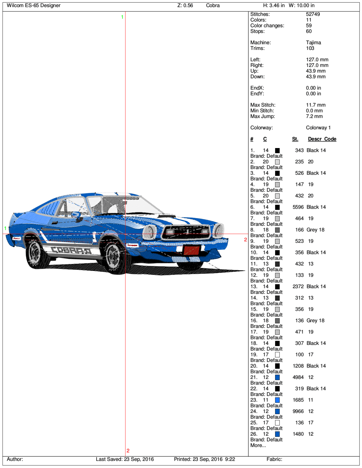 I will do awesome embroidery digitizing in few hours