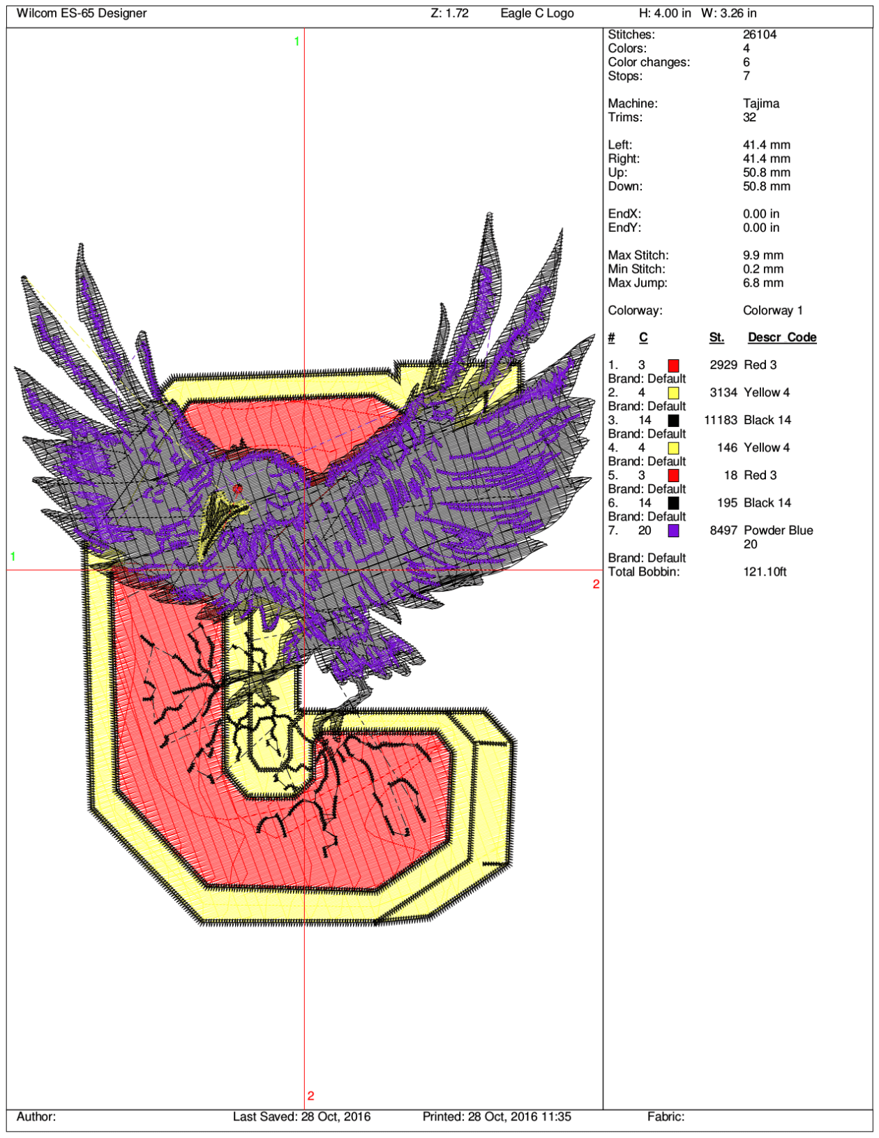 I will do awesome embroidery digitizing in few hours