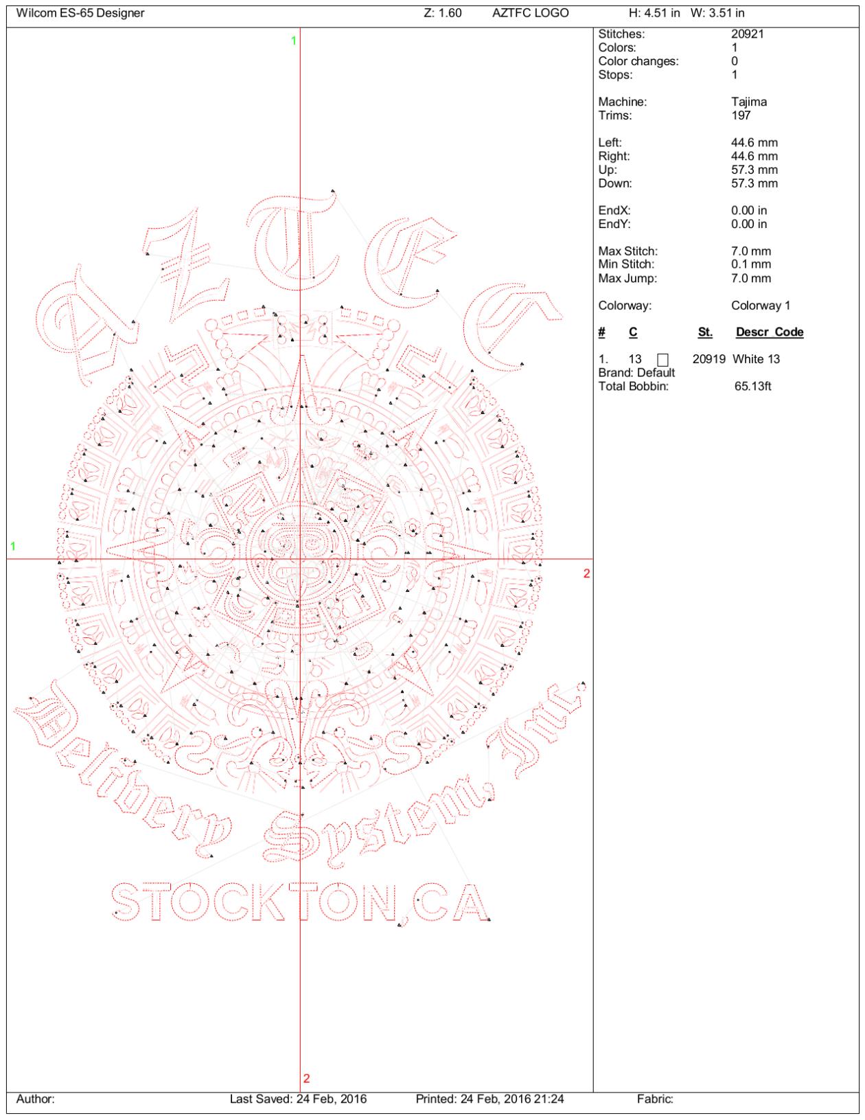 I will do professional embroidery digitizing in hours