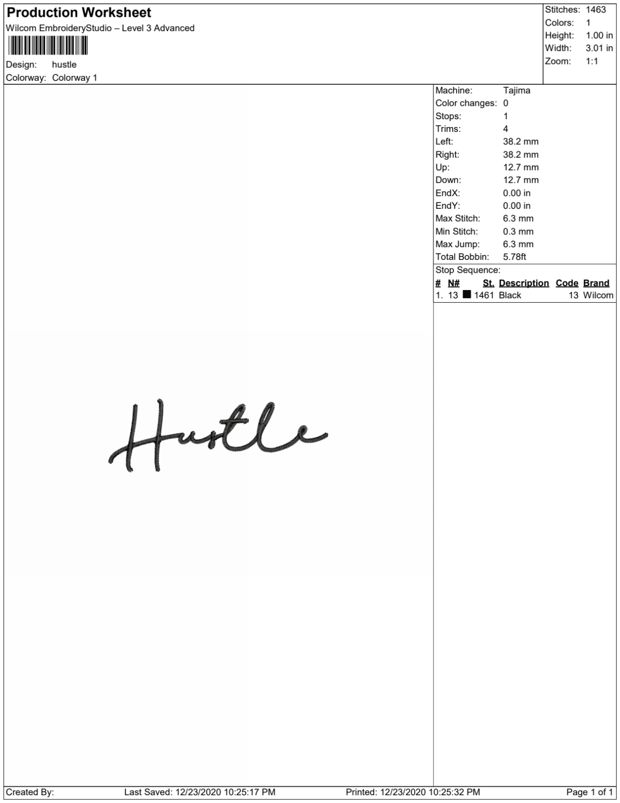 I will do professional embroidery digitizing into dst in 1 hour