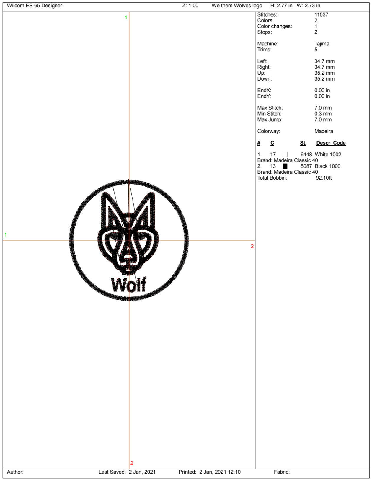 I will do professional embroidery digitizing into dst in 1 hour