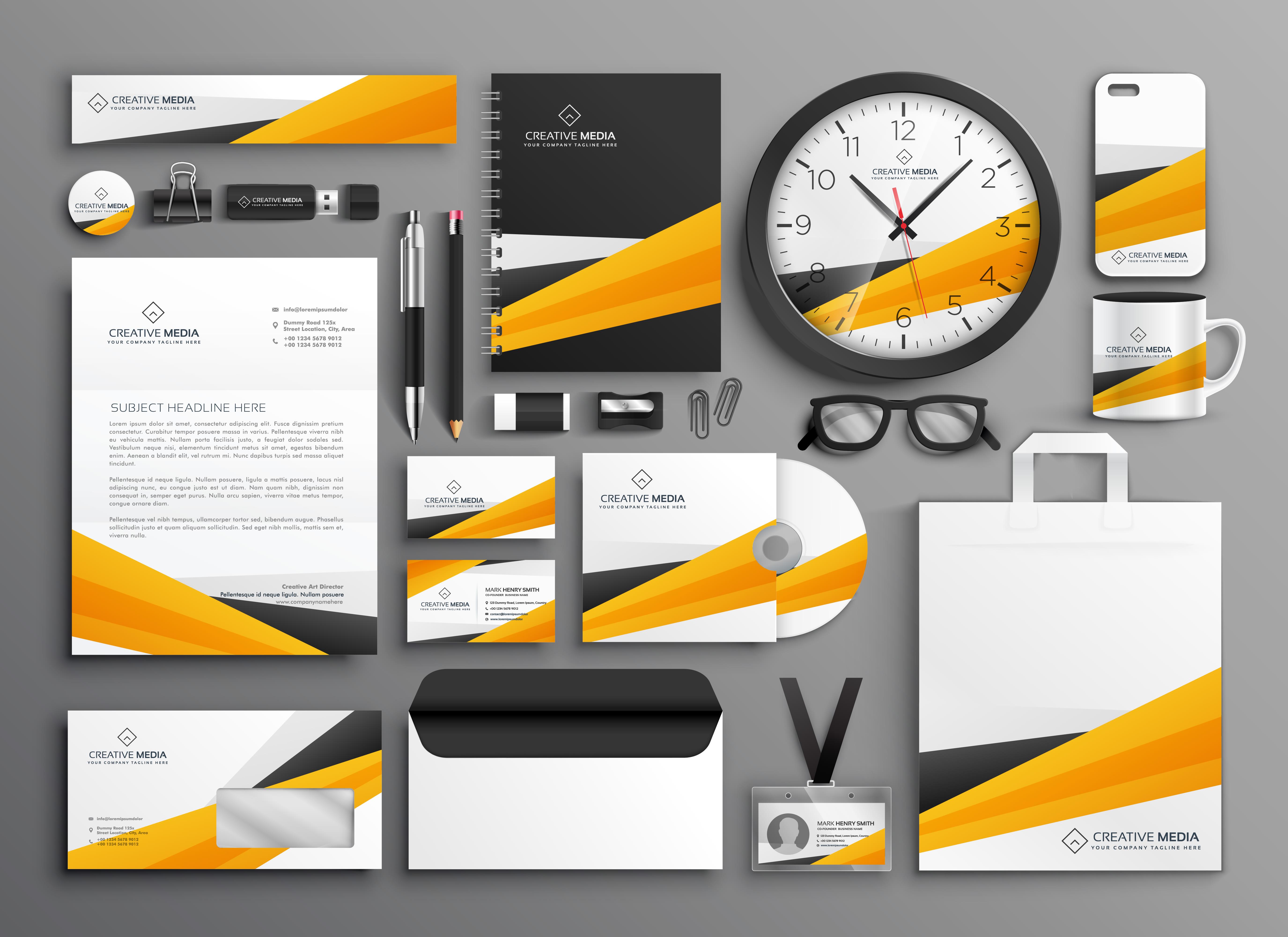 I will design professional brand logo and corporate brand identity