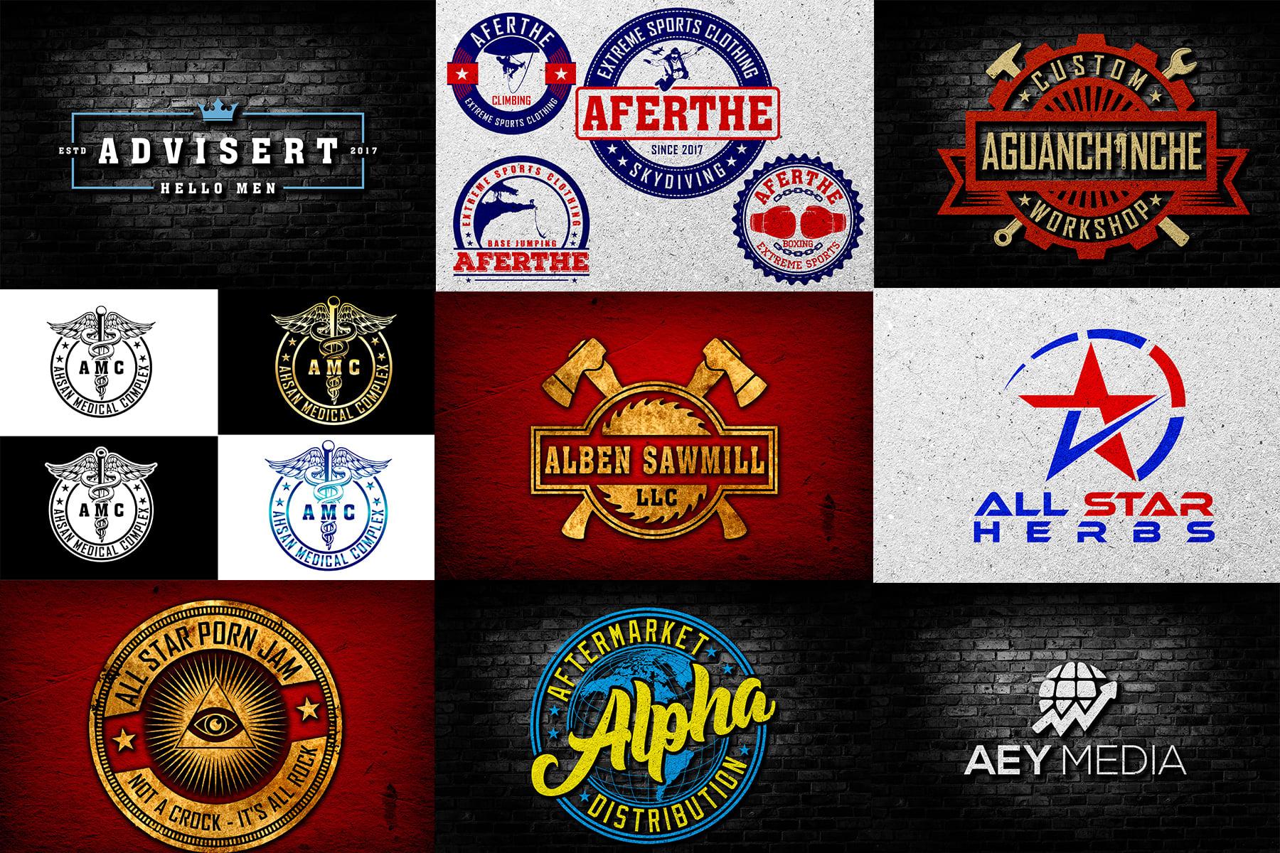 I will make your logo and design anything related your brand