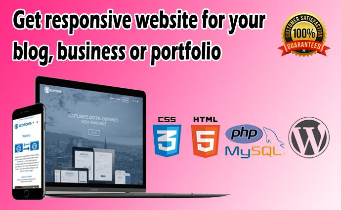 I will design and create a custom wordpress website