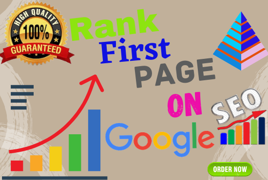 I will offer for you guaranteed Google 1st page ranking with best linkbuilding 