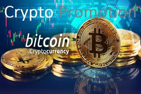 I will promote your crypto, Bitcoin,ico, affiliate referral link, affiliate link