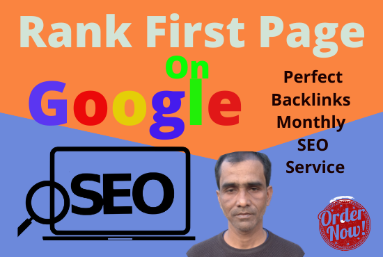  Guaranteed Monthly SEO Service First Page Ranking with linkbuilding
