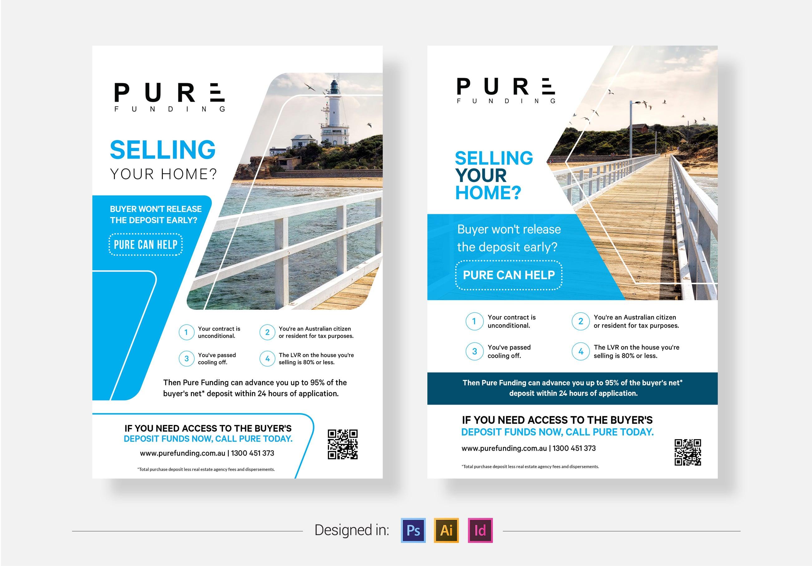 Flyer design with professional & corporate look to reflect the services you provide or for an event