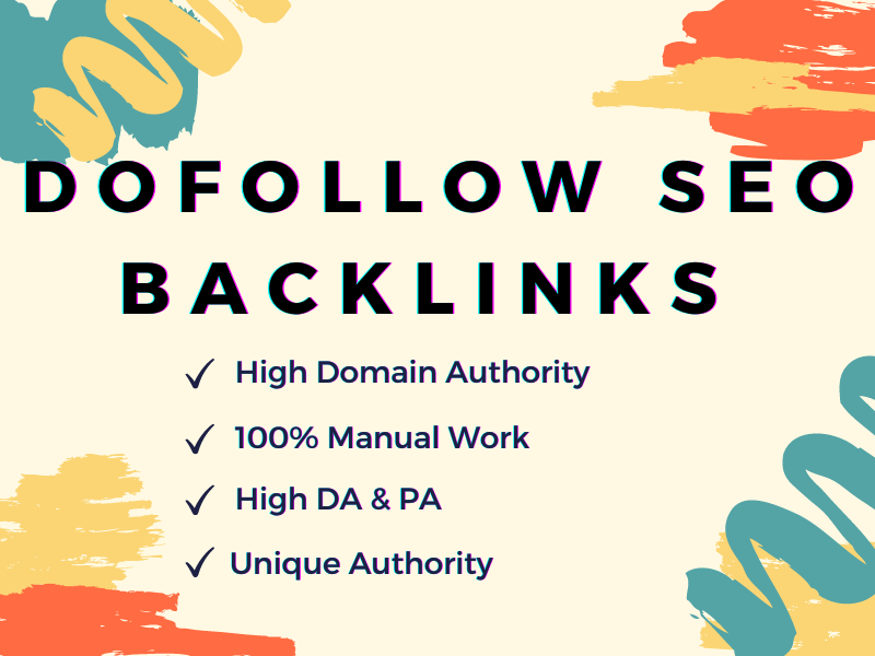 I will build high authority dofollow SEO backlinks building