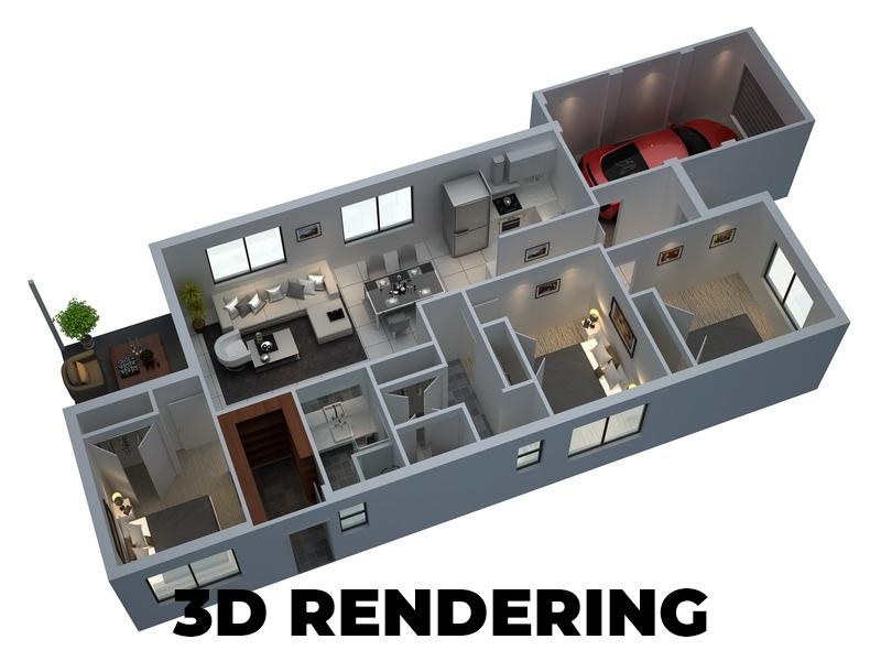 I will do 3d and 2d floor planning for you
