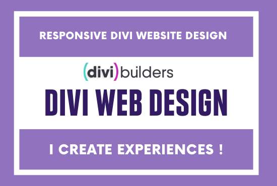 I will design, redesign divi wordpress website using divi theme