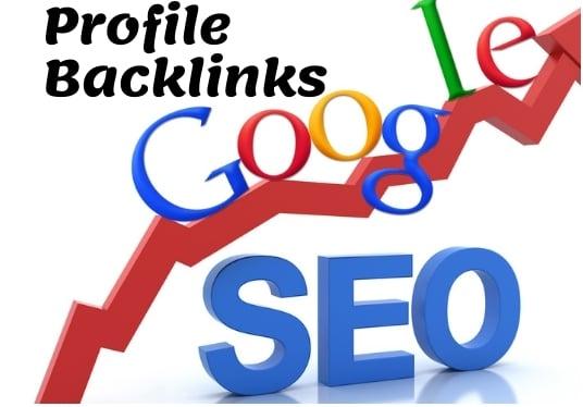I will build 300 high authority do-follow profile backlink