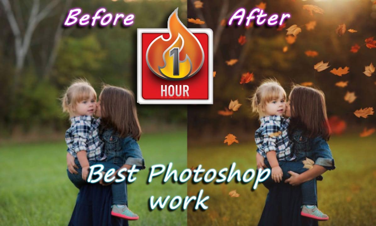 I will photoshop edit, retouch the interior photo, remove objects