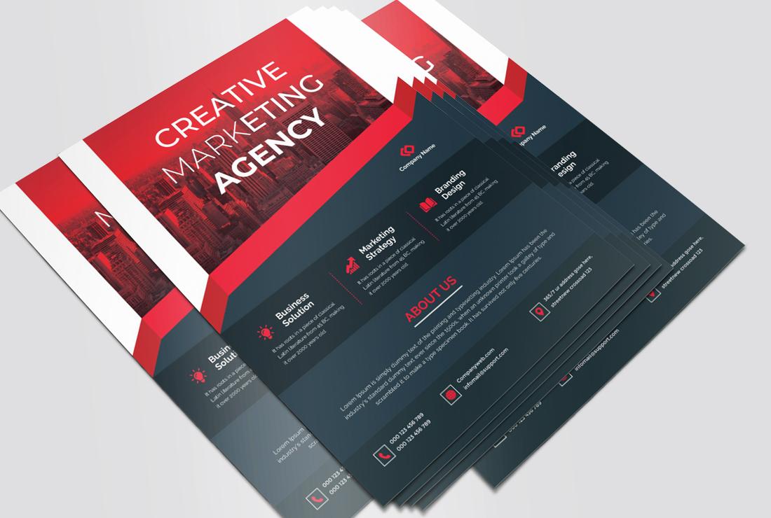 I will do flyer, booklet design