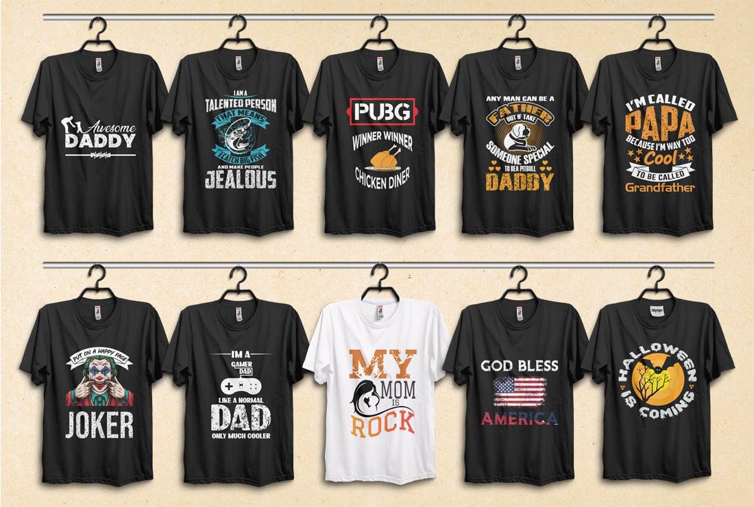 I will do awesome typography t-shirt design within 4 hours