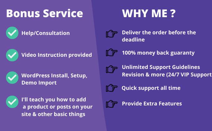 I will install WordPress theme and complete your business website