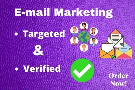 I Will Provide You 1000+ Verified Email Lists To Improve Your Business