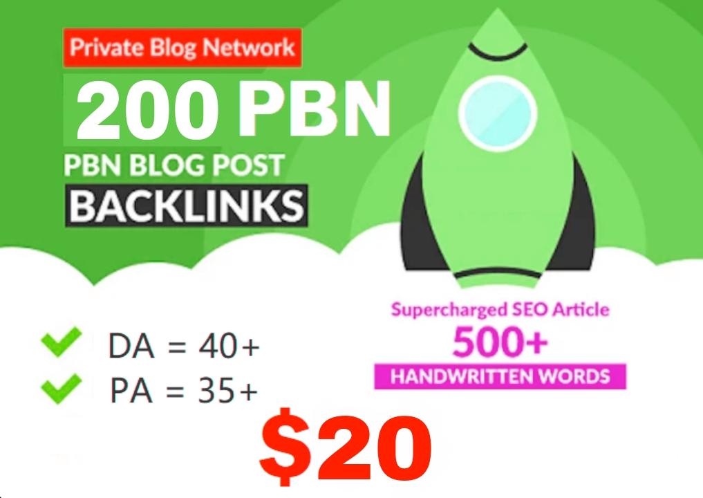 Assemble premium 200+ PBN Backlink landing page web 2.0 with lasting dofollow Trustfollow 