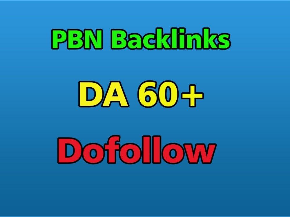 100 High DA 65+ Homepage PBN Backlinks 