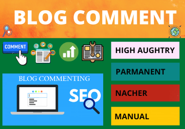  100 Blog Comments high authority website permanent backlinks unique link building for $1 