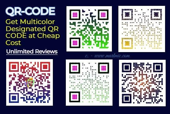 I will make qr code of any URL or text or number